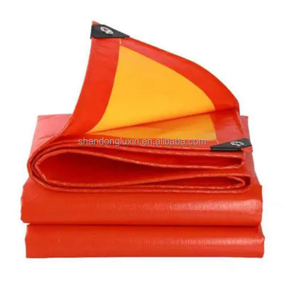 Покрытый тип PE Покрытый водонепроницаемый Pe Tarpaulin Roll HDPE ткачество с ламинированием LDPE