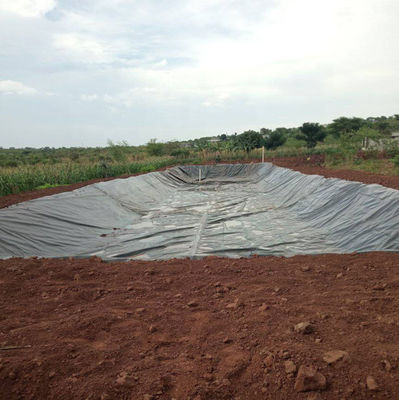 Гладкая поверхность 0,75 мм HDPE геомембрана для аквакультуры