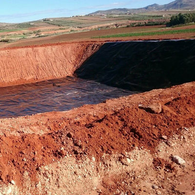 Промышленный дизайн стиль 2 мм HDPE геомембрана водонепроницаемая облицовка для аквариума и пруда
