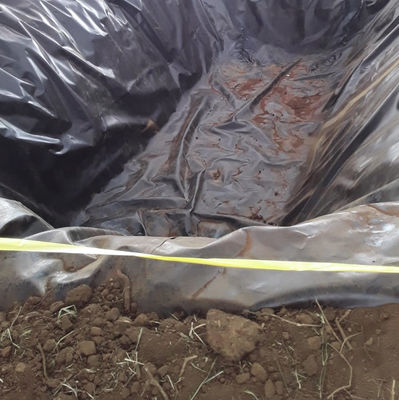 Промышленный дизайн стиль 2 мм HDPE геомембрана водонепроницаемая облицовка для аквариума и пруда