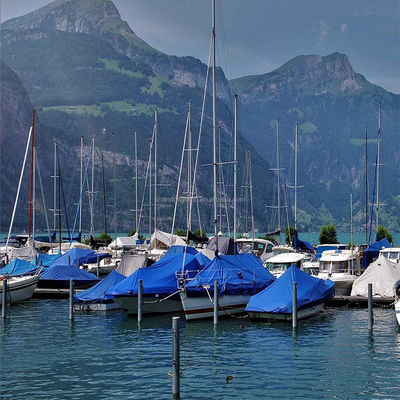 ПЕ водонепроницаемая брезентная плита для наружной мебели и крышки грузовика