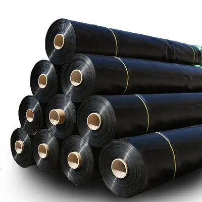 Ширина 2-6 м Гладкая геомембрана HDPE толщина 1 мм-2 мм Идеально подходит для свалок
