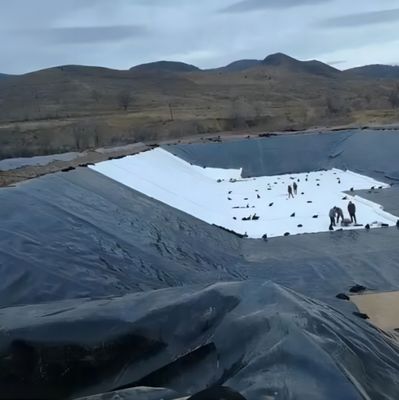 Распространение Высокая плотность полиэтилена EVA HDPE Геомембрана водонепроницаемая