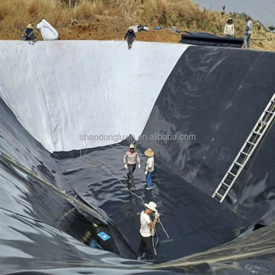 Гладкая поверхность 2 мм PE Geomembrane Liner для шахт и других промышленных применений