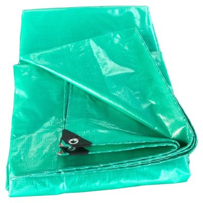 500D Yarn Count Green PE Tarpaulin Устойчивый к солнцу и водонепроницаемый для деятельности на открытом воздухе