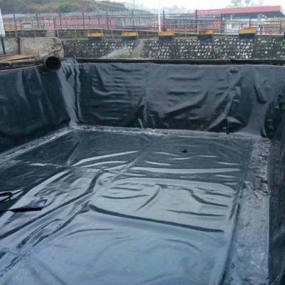 0.1mm-2.5mm Толщина рыбохозяйственный пруд линнер Hdpe геомембраны для промышленных применений