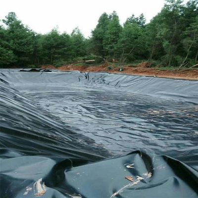 0.1mm-2.5mm Толщина рыбохозяйственный пруд линнер Hdpe геомембраны для промышленных применений