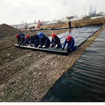 Двойная текстура HDPE геомембрана рыбоводческого пруда с возможностью решения проекта