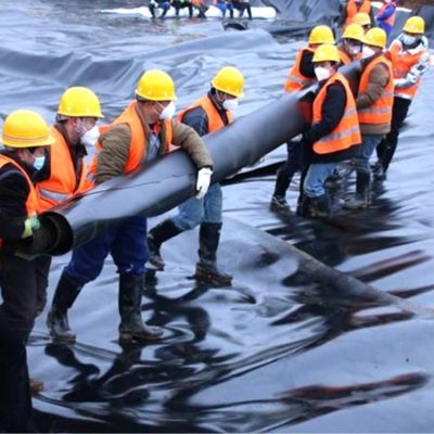 Настраиваемая геомембрановая подкладка из HDPE для рыбной пруды креветочной фермы в горном резервуаре