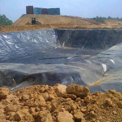 Сингапурское рыбное креветоводство водонепроницаемая геомбранная HDPE 0,3 мм с проверкой на месте