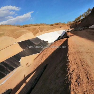 ASTM GRI-GM13 Стандартная геомембрана из 1 мм HDPE для рыбных прудов и полигонов