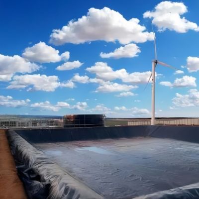 0.75 мм HDPE Геомембрана водонепроницаемая для искусственного озера Танк плотины полигона облицовка линейки