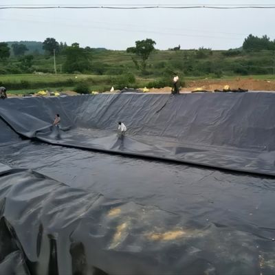 0.75 мм HDPE Геомембрана водонепроницаемая для искусственного озера Танк плотины полигона облицовка линейки