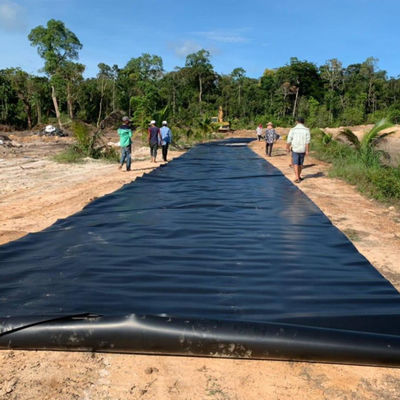 0.75 мм HDPE Геомембрана водонепроницаемая для искусственного озера Танк плотины полигона облицовка линейки