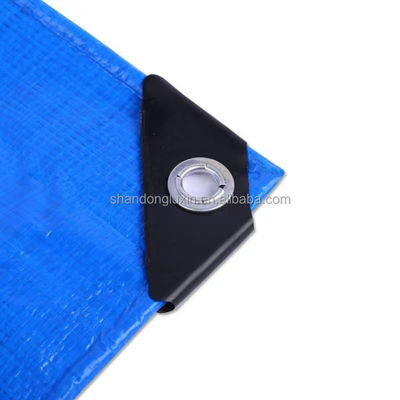 HDPE ткачество с LDPE ламинированной брезентный ролл