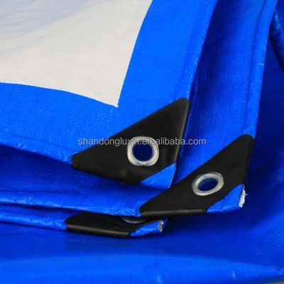 HDPE ткачество с LDPE ламинированной брезентный ролл