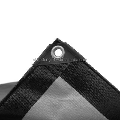 HDPE ткачество с LDPE ламинированной брезентный ролл