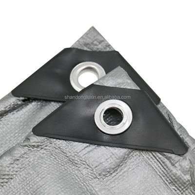 HDPE ткачество с LDPE ламинированной брезентный ролл