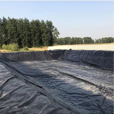 1.0 мм HDPE геомембрана для искусственного озера с двойной гладкой поверхностью