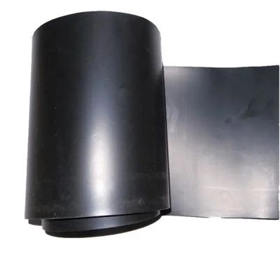 Геомембрана с текстурой из HDPE шириной 1-6 м для отводов плотин Двойная гладкая поверхность