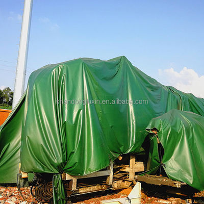 Custom Logo Fireproof Heavy Duty Solid Color PVC Tarp для трейлеров и наружных палат