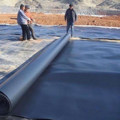 Геомембрана из 1 мм HDPE для непроницаемой облицовки рыбных прудов и предотвращения утечек на крыше