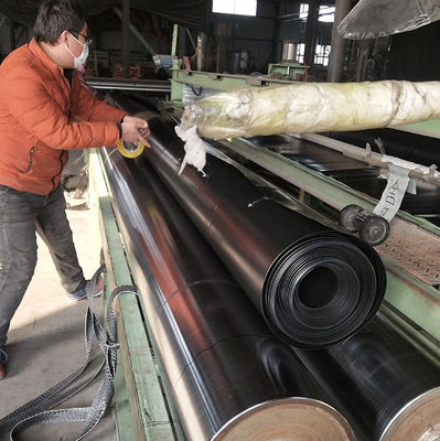 ASTM GRI-GM13 Стандартная 1mm 2mm HDPE геомембранная рыбная прудовая подкладка для рыбоводства