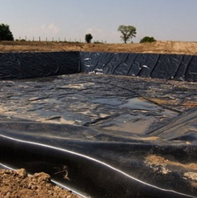 ASTM GRI-GM13 Стандартная 1mm 2mm HDPE геомембранная рыбная прудовая подкладка для рыбоводства