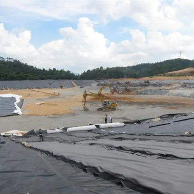 Геомембрана из 1 мм HDPE для рыбных прудов и полигонов Ширина 1-8 м Проверка на месте