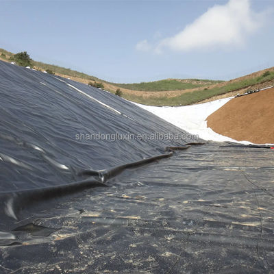 Геомембрана из 1 мм HDPE для рыбных прудов и полигонов Ширина 1-8 м Проверка на месте