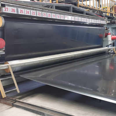 Графический дизайн HDPE гладкая геомембрана для рыбных прудов 1,5 мм 2 мм для свалок