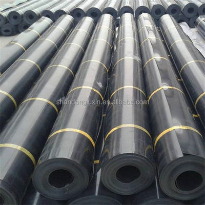 Графический дизайн HDPE гладкая геомембрана для рыбных прудов 1,5 мм 2 мм для свалок