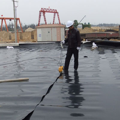 Промышленный дизайн стиль HDPE геомембрана 0,5 мм 1 мм 1,5 мм 2 мм водонепроницаемая плотина пруда