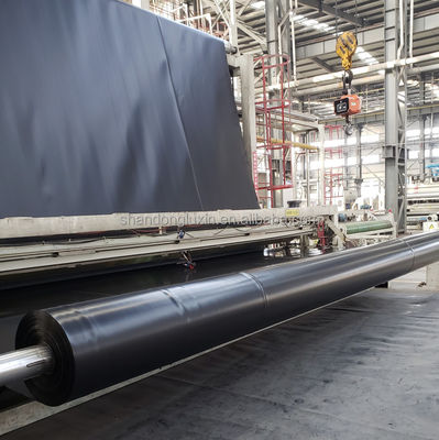 Геомембраны ПВХ ЛДПИ HDPE Рыбный пруд линейка Дамба линейка Длина 50-200 м Толщина 0,3 мм - 2,8 мм