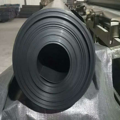 Черная 1 мм 2 мм геомамбрана из HDPE для сельскохозяйственных водоемов, биопереваривателя и полигона