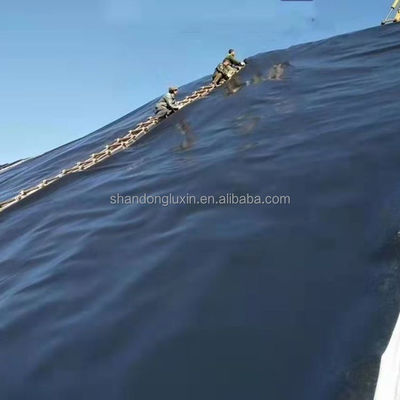 2 мм геомембрана HDPE гладкий рыбный пруд линейки для противопожарной воды на свалках
