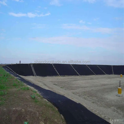 Водонепроницаемая HDPE рыбная водоемка 30 миллилитров 60 миллилитров Черная геомембрана для резервуаров для хранения воды