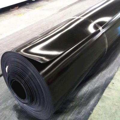 1-6 м ширины Черные геомамбраны из HDPE 80 миллилитров 60 миллилитров для рыбных прудов
