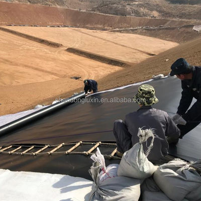 Ширина 1-8 м Двойная гладкая черная HDPE водоема для рыб креветок бассейн для рыбоводства