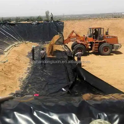 50-100 м длина белый HDPE плотина лайнер геомембрана для аквакультуры рыбной фермы 1 мм толщина