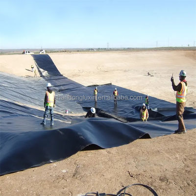 50-100 м длина белый HDPE плотина лайнер геомембрана для аквакультуры рыбной фермы 1 мм толщина