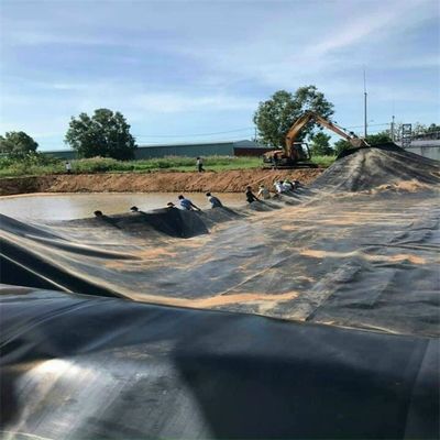 Внешняя мембрана из пластика из HDPE для водоемов и аквариумов в черном цвете
