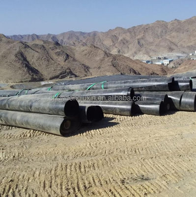 Чёрная двойная гладкая поверхность 0,5 мм HDPE геомембрана для автомобильных дорог озера и плотины рыбных прудов